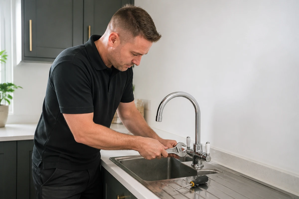 Changing Kitchen Tap
